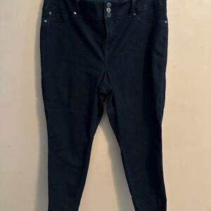 Torrid Dark Blue Super Stretch Jeggings